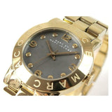 Marc Jacobs Amy Black Dial Gold Steel Strap Watch for Women - MBM3273 Authentic Buy Shop Now