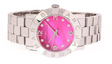 Marc Jacobs Amy Pink Dial Silver Steel Strap Watch for Women - MBM8623 Authentic Buy Shop Now
