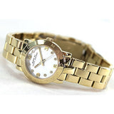 Marc Jacobs Mini Amy White Dial Gold Steel Strap Watch for Women - MBM3057 Authentic Buy Shop Now