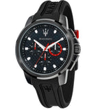 Maserati SFIDA Chronograph Quartz Stainless Steel Black Dial Watch For Men - R8851123007 Authentic Buy Shop Now