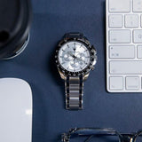 Maserati Traguardo Chronograph Silver Dial Silver Steel Strap Watch For Men - R8873612049 Authentic Buy Shop Now