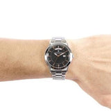 Maserati Tradizione Black Dial Silver Steel Strap Watch For Men - R8853125002 Authentic Buy Shop Now