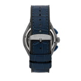 Maserati Triconic Chronograph White Dial Blue Leather Strap Watch For Men - R8871639001 Authentic Buy Shop Now