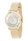 Maserati Epoca Mother of Pearl Dial Yellow Gold Mesh Strap Watch For Women - R8853118502 Authentic Buy Shop Now