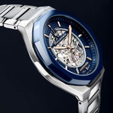 Maserati Stile Automatic Skeleton Silver Dial Silver Steel Strap Watch For Men - R8823142004 Authentic Buy Shop Now