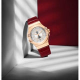 Maserati Potenza Silver Dial Red Leather Strap Watch For Women - R8851108501 Authentic Buy Shop Now