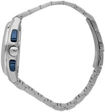Maserati Triconic Quartz Blue Dial Silver Steel Strap Watch For Men - R8873639001 Authentic Buy Shop Now