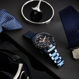 Maserati Traguardo Chronograph Blue Dial Blue Steel Strap Watch For Men - R8873612054 Authentic Buy Shop Now