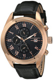 Maserati Traguardo Chronograph Black Dial Black Leather Strap Watch For Men - R8871612002 Authentic Buy Shop Now