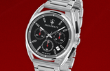 Maserati Trimarano Chronograph Black Dial Silver Stainless Steel Strap Watch For Men - R8873632003 Authentic Buy Shop Now