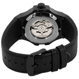 Maserati Potenza Automatic Black Dial Black Leather Strap Watch For Men - R8821108036 Authentic Buy Shop Now