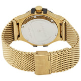 Maserati Potenza Quartz Black Dial Gold Mesh Bracelet Watch For Men - R8853108006 Authentic Buy Shop Now