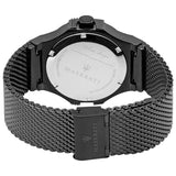 Maserati Potenza Quartz Blue Dial Grey Mesh Bracelet Watch For Men - R8853108005 Authentic Buy Shop Now