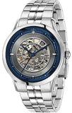Maserati Ricordo Automatic Gray Dial Silver Steel Strap Watch For Men - R8823133003 Authentic Buy Shop Now
