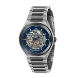 Maserati Triconic Automatic Skeleton Blue Dial Watch For Men - R8823139001 Authentic Buy Shop Now
