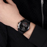 Maserati Traguardo Chronograph Black Dial Black Rubber Strap Watch For Men - R8871612004 Authentic Buy Shop Now