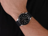 Maserati SFIDA 44mm Black Silicon Chronograph Watch For Men - R8871640002 Authentic Buy Shop Now