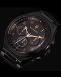 Maserati Triconic Quartz Black Dial Black Steel Strap Watch For Men - R8873639003 Authentic Buy Shop Now