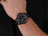 Maserati Successo Solar Black Dial Grey Steel Strap Watch For Men - R8873645001 Authentic Buy Shop Now