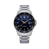 Maserati SFIDA Quartz Bue Dial Stainless Steel Watch For Men - R8853140001 Authentic Buy Shop Now