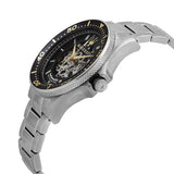 Maserati SFIDA Automatic Black Dial Silver Steel Strap Watch For Men - R8823140002 Authentic Buy Shop Now