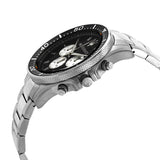 Maserati SFIDA Chronograph Black Dial Silver Steel Strap Watch For Men - R8873640004 Authentic Buy Shop Now