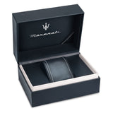 Maserati SFIDA Automatic Skeleton Black Dial Two Tone Steel Strap Watch For Men - R8823140010 Authentic Buy Shop Now
