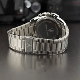 Maserati Traguardo Chronograph Green Dial Silver Steel Strap Watch For Men - R8873612060 Authentic Buy Shop Now