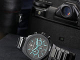 Maserati STILE Aqua Edition Black Dial Chronograph Watch For Men - R8873644001 Authentic Buy Shop Now
