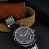 Maserati Stile Quartz Black Dial Black Steel Strap Watch For Men - R8853142001 Authentic Buy Shop Now