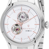 Maserati Tradizione Automatic White Dial Stainless Steel Watch For Men - R8823125001 Authentic Buy Shop Now