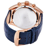 Maserati Traguardo Chronograph Blue Dial Blue Leather Strap Watch for Men - R8871612015 Authentic Buy Shop Now