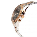 Maserati Traguardo Chronograph Brown Dial Two Tone Steel Strap Men's Watch - R8873612003 Authentic Buy Shop Now