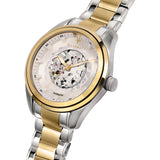 Maserati Traguardo Automatic White Skeleton Dial Two Tone Steel Strap Watch For Men - R8823112003 Authentic Buy Shop Now