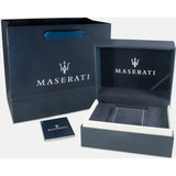 Maserati Traguardo Chronograph Black Dial Silver Steel Strap Watch For Men - R8873612059 Authentic Buy Shop Now