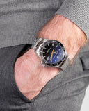 Maserati SFIDA Quartz Bue Dial Stainless Steel Watch For Men - R8853140001 Authentic Buy Shop Now