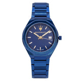 Maserati Guilloche Blue Edition 42mm Stainless Steel Watch For Men - R8853141001 Authentic Buy Shop Now