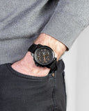 Maserati Successo Black Dial Black Rubber Strap Watch For Men - R8871621011 Authentic Buy Shop Now
