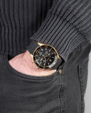 Maserati SFIDA Chronograph Black Dial Rubber Strap Watch For Men - R8871640001 Authentic Buy Shop Now