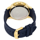Maserati SFIDA Chronograph Blue Dial Blue Rubber Strap Watch For Men - R8871640004 Authentic Buy Shop Now