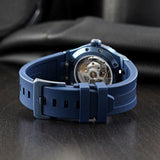 Maurice Lacroix Aikon Automatic Date Blue Dial Blue Silicone Strap Watch For Men - AI6008-SS000-430-4 Authentic Buy Shop Now