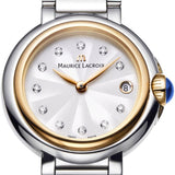 Maurice Lacroix Fiaba Mother of Pearl Dial Two Tone Steel Strap Watch for Women - FA1007-PVP13-170-1 Authentic Buy Shop Now
