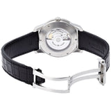 Maurice Lacroix Pontos Date Automatic Black Dial Black Leather Strap Watch For Men - PT6148-SS001-330 Authentic Buy Shop Now