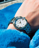 Maurice Lacroix Aikon Diamonds Mother of Pearl Dial Two Tone Steel Strap Watch for Women - A11006-DY503-171-1 Authentic Buy Shop Now