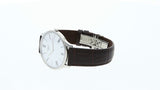Tissot T Classic Tradition 5.5 Quartz White Dial Brown Leather Strap Watch For Men - T063.409.16.018.00 Authentic Buy Shop Now