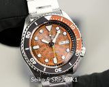 Seiko 5 Sports Sonar Special Edition Brown Dial Silver Steel Strap Watch For Men - SRPJ47K1 Authentic Buy Shop Now