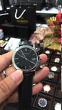 Burberry The City Black Dial Black Leather Strap Watch for Men - BU9009 Authentic Buy Shop Now