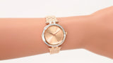 Michael Kors Darci Rose Gold Dial Rose Gold Stainless Steel Strap Watch for Women - MK3366 Authentic Buy Shop Now
