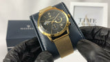 Maserati Ricordo Chronograph Black Dial Stainless Steel Mesh Bracelet Watch For Men - R8873633003 Authentic Buy Shop Now