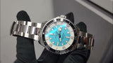 Breitling Superocean Automatic 44mm Turquoise Dial Silver Steel Strap Watch for Men - A17376211L2A1 Authentic Buy Shop Now